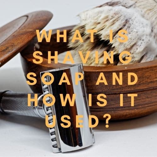 using a shaving mug shave soap
