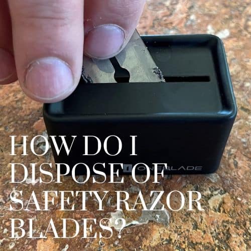safety razor blade bank