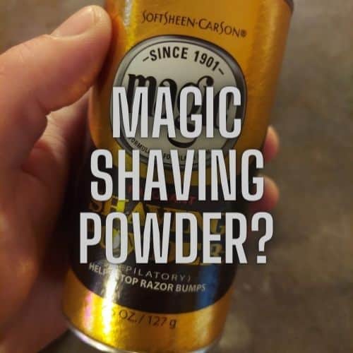 magic shaving powder